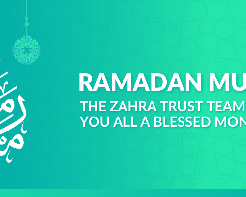 Ramadan Mubarak from Zahra Trust USA!