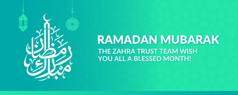 Ramadan Mubarak from Zahra Trust USA!